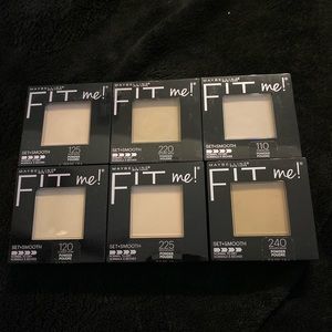 Lot of pressed powder